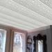 Dundee Deco Falkirk Perth 2 ft. x 2 ft. Glue up PVC Ceiling Tile in Pearl PVC in White | 0.02 H x 24 W x 24 D in | Wayfair PRWF-N123PW-10
