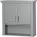 Red Barrel Studio® 22.8" W x 24.5" H x 7.9" D Wall Mounted Bathroom Cabinet Manufactured Wood in Gray | 24.5 H x 22.8 W x 7.9 D in | Wayfair