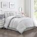 Lark Manor™ Freya White Microfiber Comforter Set (matching pieces included) Microfiber in Gray | Queen Comforter + 6 Additional Pieces | Wayfair