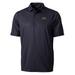 Men's Cutter & Buck Black Southern Miss Golden Eagles Pike Double Dot Print Stretch Polo