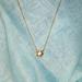 Kate Spade Jewelry | Kate Spade Crystal Drop Pendant On Rose Gold Tone Chain Worn Once | Color: Gold | Size: 15 1/2"+3"