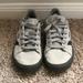 Adidas Shoes | Euc Adidas Gray Sneakers With Green Stripe Size 1.5 | Color: Gray/Green | Size: 1.5bb