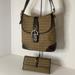 Coach Bags | Coach Signature Jacquard Duffle Shoulder Bag And Wallet | Color: Brown/Tan | Size: Os