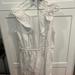 J. Crew Dresses | J Crew Ruffle Sleeve 100 % Cotton Sundress Sz 8 Square Back Style H5635 Nwot | Color: White | Size: 8