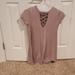 American Eagle Outfitters Dresses | American Eagle Outfitters T-Shirt Dress | Color: Pink | Size: Xs