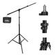 SMALLRIG Aluminum Light Stand 110"/9.2ft/280cm, Adjustable Photography Air-Cushioned Tripod Stand with 1/4" Screw for Softbox, Studio Light, Flash, Umbrella, Ring Light, Max Load 5kg, RA-S280A - 3737