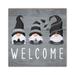 Los Angeles Kings 10'' x Welcome Gnomes Sign