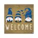 Kansas City Royals 10'' x Welcome Gnomes Sign