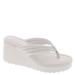 Jessica Simpson Kemnie Platform Sandal - Womens 9.5 White Sandal Medium