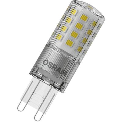 OSRAM Dimmbare LED Pin Lampe mit G9 Sockel, Warmweiss (2700K), 4.4W, Ersatz für herkömmliche