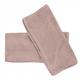 Soleil D Ocre - Lot de 2 serviettes invités en coton 500 gr/m2 30x40 cm lagune vieux rose, par