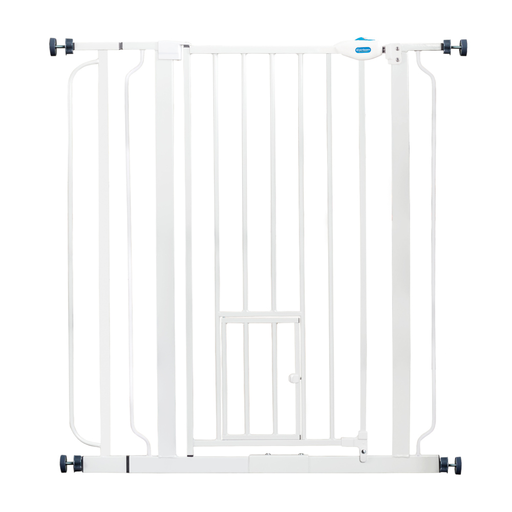 Carlson Extra High Pet Gate with Cat Flap for Dogs Height 91.44cm
