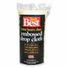 Do it Best Embossed Plastic 9 Ft. x 12 Ft. 3 mil Drop Cloth - 1 Each - Clear