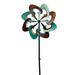 Southern Patio Pinwheel Wind Spinner Yard Stake