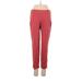 J. by J.Crew Casual Pants - Low Rise Straight Leg Boyfriend: Pink Bottoms - Women's Size 0