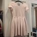 Ralph Lauren Dresses | Girls Ralph Lauren Knit Dress. | Color: Pink/White | Size: Xlg