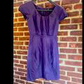J. Crew Dresses | J Crew Women’s Summer Short Sleeve Navy Blue Dress Sz 0 Casual Cool Comfy Euc | Color: Blue | Size: 0