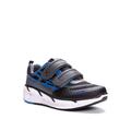 Men's Men's Ultra Strap Athletic Shoes by Propet in Black Blue (Size 10 3E)