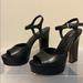 Michael Kors Shoes | Michael Kors Platform Sandal Heels | Color: Black | Size: 9.5