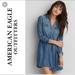 American Eagle Outfitters Dresses | American Eagle Outfitters Denim Dress Size Small | Color: Blue | Size: S