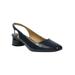 Wide Width Women's Taveta Pump by J. Renee in Navy (Size 9 W)