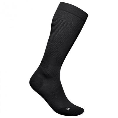 Bauerfeind Sports - Run Ultralight Compression Socks - Kompressionssocken 41-43 - XL: 46-51 cm | EU 41-43 schwarz
