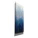 Orren Ellis 'Silver Wave I' By Silvia Vassileva, Canvas Wall Art, 20"X60" Canvas, Wood in Blue | 60 H x 20 W x 1.5 D in | Wayfair