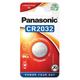 Cell Power CR2032 Batterie, Lithium, 220 mAh, 1er blister (CR-2032EL/1BP) - Panasonic