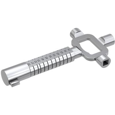 Basi - 668NK Universal-Steckschlüssel Silber Image