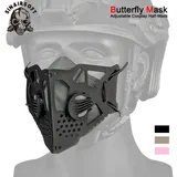 Masque facial tactique Cyberpunk...