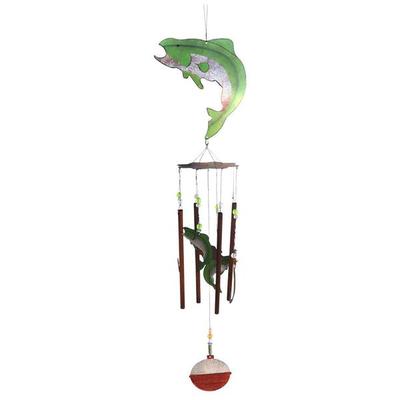 Sunset Vista Designs 002275 - 36" Chime - Fish (80313) Lawn and Garden Wind Chimes