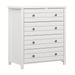Living Essentials by Hillsdale Harmony Plank Front 4-drawer Chest
