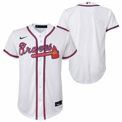 Atlanta Braves Nike Offizielles Replica Heimtrikot - Jugend Image