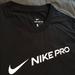 Nike Shirts | Black Nike Pro Training Shirt For Crossfit | Color: Black/White | Size: Xl