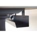 Copeland Furniture Invigo Desk Wood in Black/Brown | 72 W x 26 D in | Wayfair 2672-REC-SQ-76-B-P-N-G-D-M-W