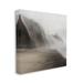 Stupell Industries Serene Mountain Landscape Foggy Abstract Clouds Oversized Design House LLC Canvas in Brown | 17 H x 17 W x 1.5 D in | Wayfair