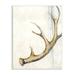 Stupell Industries Abstract Deer Antler Design Blue Accents Painting Gray Farmhouse Rustic Oversized Framed Giclee Texturized Art By Dina D"argo | Wayfair