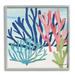 Stupell Industries Underwater Sea Life Blue Pink Ocean Coral Reef Gray Farmhouse Rustic Framed Giclee Texturized Art By Katie Doucette | Wayfair