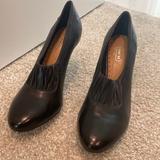 Coach Shoes | Coach Black Leather. High Heels Pumps. Size: 37. Gently Used. | Color: Black | Size: 7