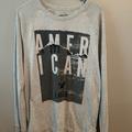 American Eagle Outfitters Shirts | Mens American Eagle Thermal | Color: Silver | Size: L
