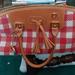 Dooney & Bourke Bags | Dooney & Bourke Bags | Dooney & Bourke Leathercanvas Plaid Shoulder Bag | Color: Red | Size: Os