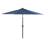 Winston Porter Daesy 7' Lighted Umbrella Metal in Brown | Wayfair UMBLED7-TAN