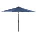 Winston Porter Daesy 7' Lighted Umbrella Metal in Brown | Wayfair UMBLED7-TAN