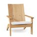 Summer Classics Ashland Solid Wood Adirondack Chair Wood in Brown | 37.5 H x 30.6 W x 33.37 D in | Wayfair 28904+C7686457W6457