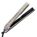 CHI The Sparkler Flat Iron Hair Straightener | Special Edition Ionic Hair Straighteners for Women | Uses Lower Heat for Less Hair Damage | Strengthens and Adds Shine with Lava Minerals & Ions | Silver