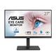 ASUS Eye Care VA27EQSB - 27 Zoll Full HD Monitor - ergonomisch, Flicker-Free, Blaulichtfilter, Adaptive-Sync - 75 Hz, 16:9 IPS Panel, 1920x1080 - DisplayPort, HDMI, D-Sub, USB Hub, Schwarz