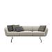 Kartell Betty 3-Seater Sofa by Piero Lissoni in Brown | 28.35 H x 96.46 W x 35.43 D in | Wayfair D7016/BE