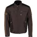 Helstons Ace Giacca tessile moto, marrone, dimensione S