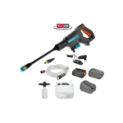 AquaClean Akku-Mittelhochdruckreiniger - 24/18 v P4A - Premium Set - Gardena