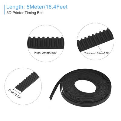 Timing Belt Opening Fit Synchronous Pulley Wheel for 3D Printer